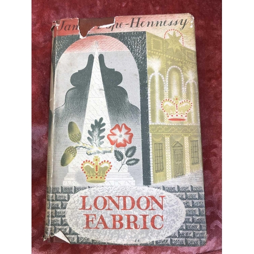 336 - Twenty-nine diverse works. JAMES POPE-HENNESSY. 'London Fabric,' first edition, original cloth, nibb... 