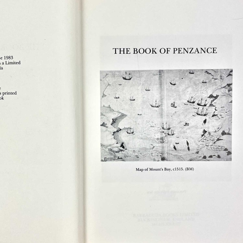 34 - CYRIL NOALL & DOUGLAS WILLIAMS. 'The Book of Penzance'. Original cloth, unclipped dj, g/f, Barracuda... 