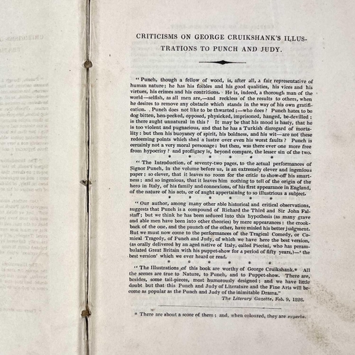 343 - Three works. The Trial of William Booth, Louis the XVIth, and Punch and Judy by George Cruickshank. ... 