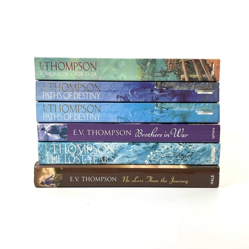 35 - E. V. THOMPSON. Six signed works. Including 'The Lost Years', 'Brothers in War', 'Paths of Destiny' ... 