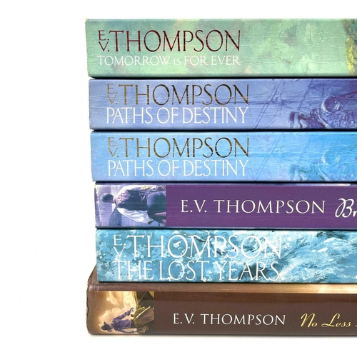 35 - E. V. THOMPSON. Six signed works. Including 'The Lost Years', 'Brothers in War', 'Paths of Destiny' ... 