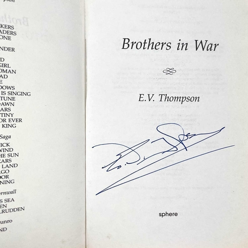 35 - E. V. THOMPSON. Six signed works. Including 'The Lost Years', 'Brothers in War', 'Paths of Destiny' ... 