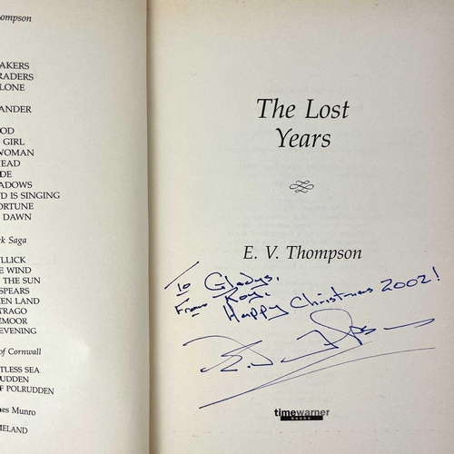 35 - E. V. THOMPSON. Six signed works. Including 'The Lost Years', 'Brothers in War', 'Paths of Destiny' ... 