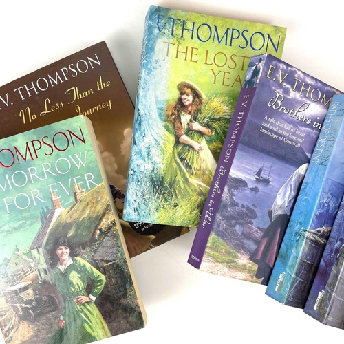 35 - E. V. THOMPSON. Six signed works. Including 'The Lost Years', 'Brothers in War', 'Paths of Destiny' ... 