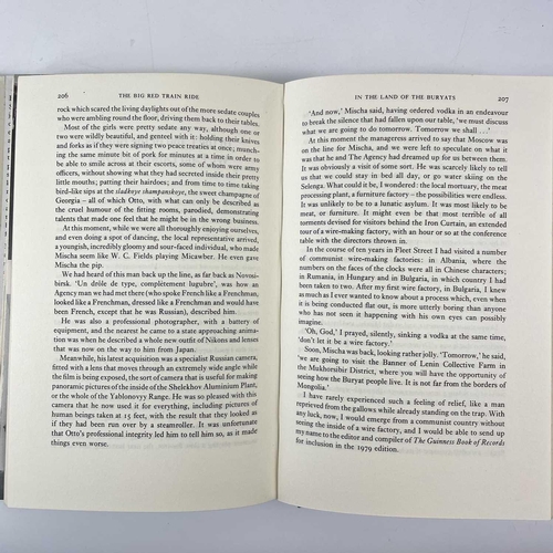 351 - Eric NEWBY THE BIG RED TRAIN RIDE By Eric Newby (1978) Weidenfeld and Nicolson. First edition (1)