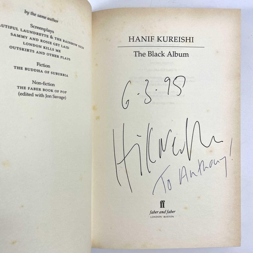 354 - Hanif Kureishi Signed THE BLACK ALBUM By Hanif Kureishi (1995) Faber and Faber. First edition. Signe... 