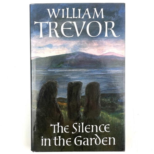 358 - William TREVOR THE SILENCE IN THE GARDEN (1988) By William Trevor. The Bodley Head. Together with TW... 