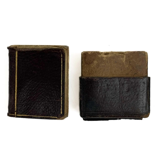 364 - 'Small Rain and Upon the Tender Herb' Miniature ninth edition, full maroon leather with half case, a... 