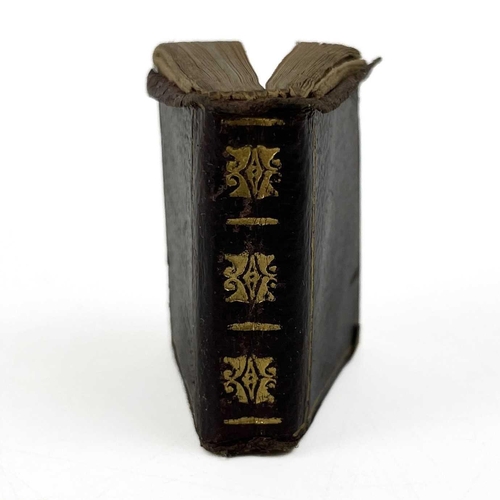 364 - 'Small Rain and Upon the Tender Herb' Miniature ninth edition, full maroon leather with half case, a... 