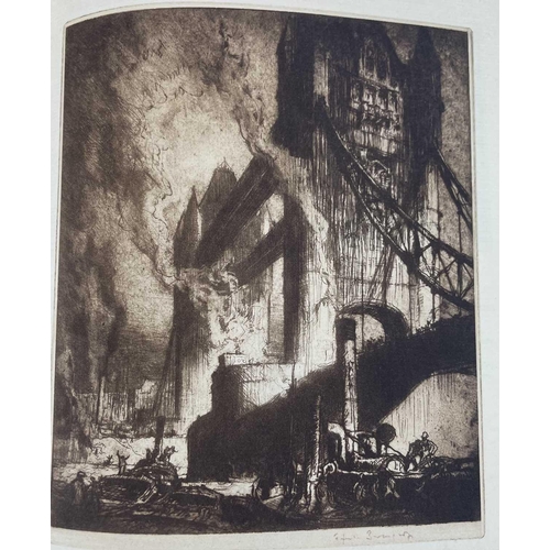 367 - FRANK BRANGWYN. 'The Etchings of.....' Limited edition, 47/125, original cloth with bevelled edges a... 