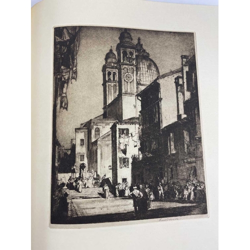 367 - FRANK BRANGWYN. 'The Etchings of.....' Limited edition, 47/125, original cloth with bevelled edges a... 