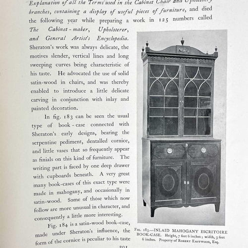 370 - PERCY MACQUOID. 'A History of English Furniture', In original parts, some thin card wraps unbound, a... 