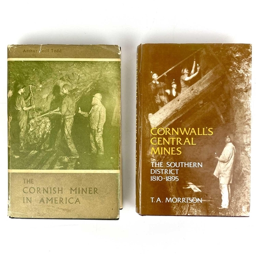 38 - CORNISH MINING Interest. 'The Cornish Miner in America,' by Arthur Cecil Todd, first edition, origin... 