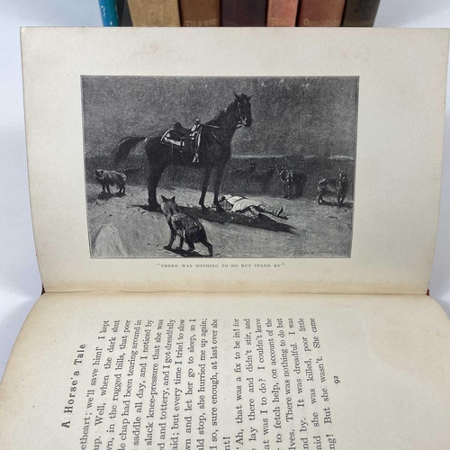 381 - 'A Horse's Tail,' first edition, original pictorial cloth, plates and frontis, Harper & Brothers, 19... 