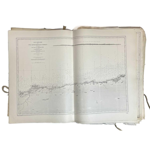 427 - SEA CHARTS. A good collection of over thirty. Mostly of the Mediterranean and the Greek Islands. (30... 