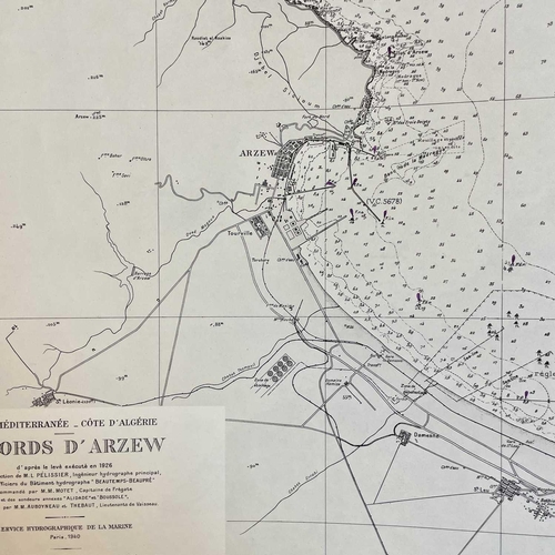 427 - SEA CHARTS. A good collection of over thirty. Mostly of the Mediterranean and the Greek Islands. (30... 