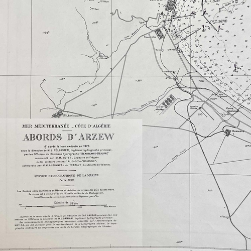 427 - SEA CHARTS. A good collection of over thirty. Mostly of the Mediterranean and the Greek Islands. (30... 