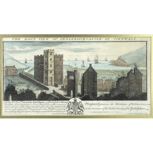 428 - Nathaniel BUCK (1695-1775). Ten Cornish Mounts, Palaces and Castles. The East View of St Michael's M... 