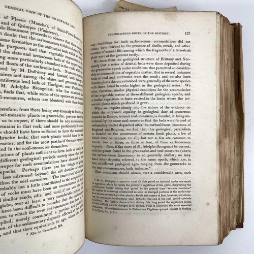 44 - Henry T. De La Beche. 'Report on The Geology of Cornwall, Devon, and West Somerset,' Original cloth,... 