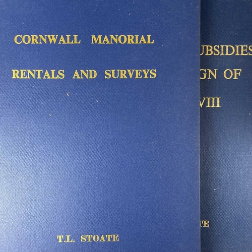 45 - Cornwall interest Devon & Cornwall Record Society, The Parliamentary Survey of the Duchy of Cornwall... 