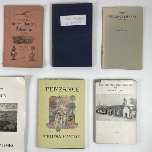 46 - Nine books on Penzance. Including 'The Penzance Library 1818-1968' by Cyril Noall, 'Old Penzance' by... 