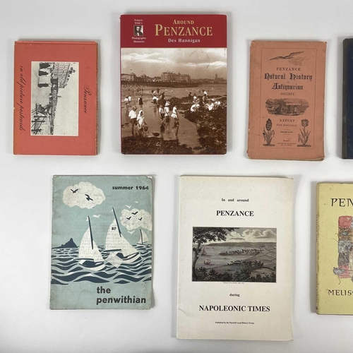 46 - Nine books on Penzance. Including 'The Penzance Library 1818-1968' by Cyril Noall, 'Old Penzance' by... 