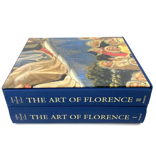 500 - The Folio Society. The Art Of Florence - Andres, Hunisak, Turner, two volumes, original pictorial ca... 