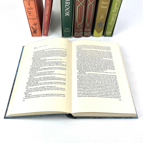 501 - The Folio Society. Including Moby Dick, The Decameron, Dylan Thomas, W. H. Auden etc. (8)