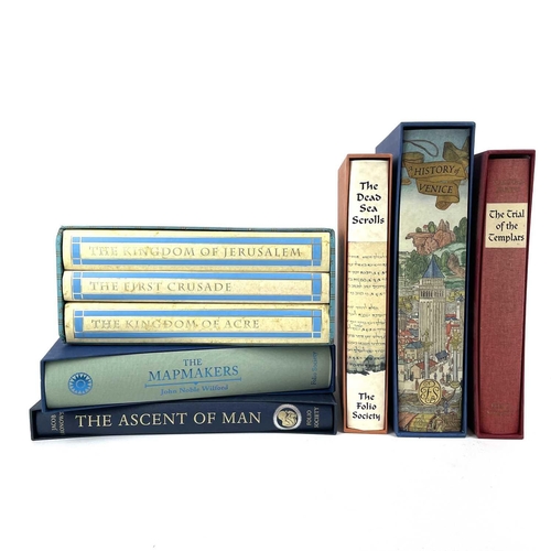 503 - The Folio Society. A History Of Venice, pictorial cloth within a cardboard sleeve, together with A H... 