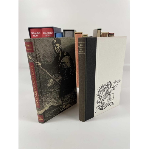 507 - The Folio Society. A People's Tragedy, two book set in original cardboard sleeve, together with thir... 