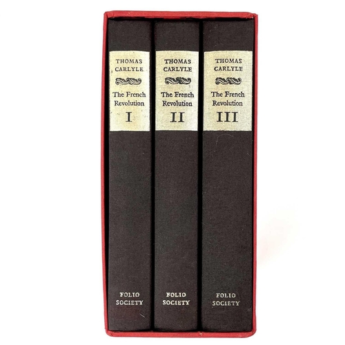 517 - The Folio Society. The French Revolution, three book set in original cardboard sleeve; The Diaries o... 