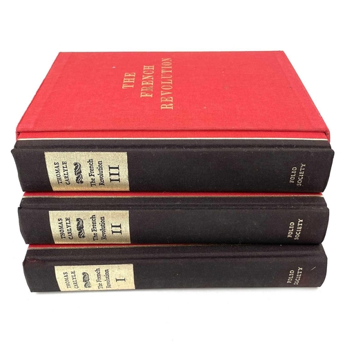 517 - The Folio Society. The French Revolution, three book set in original cardboard sleeve; The Diaries o... 