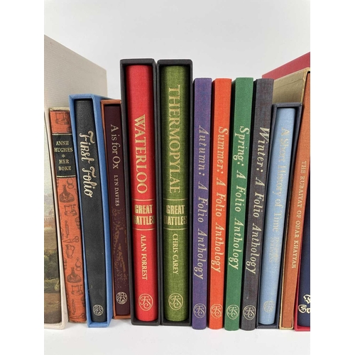 518 - The Folio Society. Winter, Summer, Spring and Autumn - A Folio Anthology; together with twenty one o... 