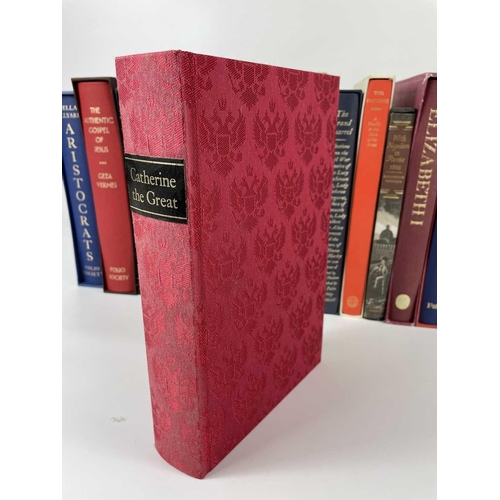 519 - The Folio Society. Twenty Folio books with historical interest, each in their own cardboard sleeve. ... 