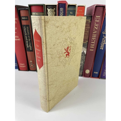 519 - The Folio Society. Twenty Folio books with historical interest, each in their own cardboard sleeve. ... 