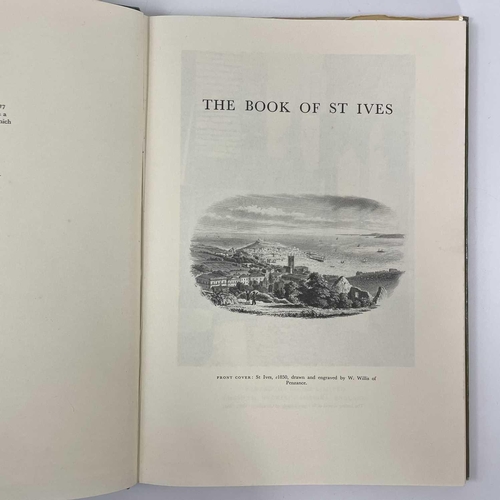 52 - CYRIL NOALL. 'The Book of St Ives,' Signed by the author, original cloth, unclipped, some spotting t... 