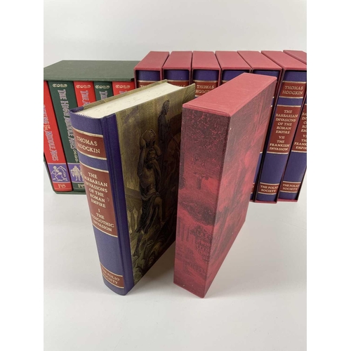 523 - The Folio Society. The Story of the Middle Ages, five book set in original cardboard sleeve, togethe... 