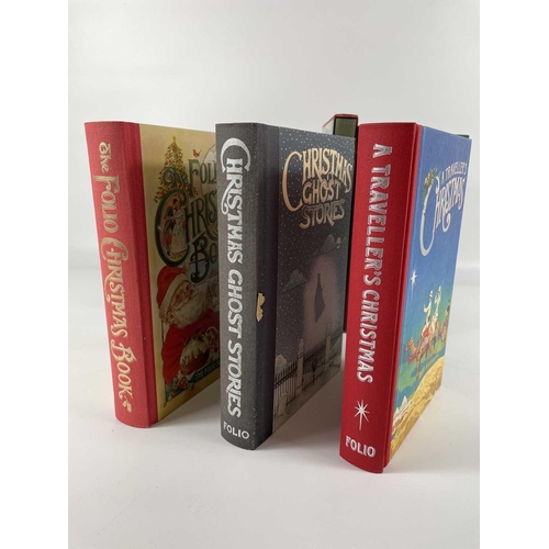 528 - The Folio Society. The Folio Treasury of Shorter Crime Fiction, four books with a cardboard sleeve, ... 