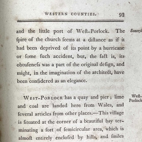 53 - WILLIAM GEORGE MATON. 'Observations....Western Counties of England,' 'Observations Relative Chiefly ... 