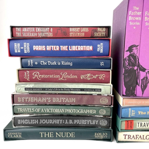 532 - The Folio Society. Kenneth Clark - The Nude, together with 19 other folio books with diverse genres,... 