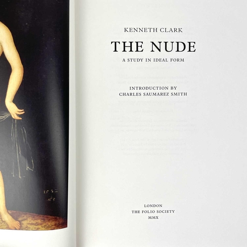 532 - The Folio Society. Kenneth Clark - The Nude, together with 19 other folio books with diverse genres,... 