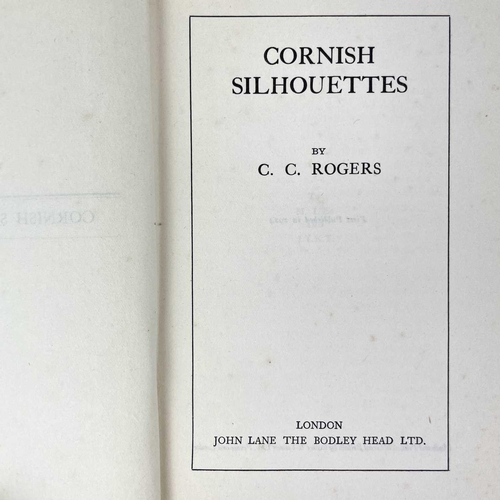 54 - Thirty-seven good books on the history and culture of Cornwall. A. G. FOLLIOTT-STOKES. 'The Cornish ... 