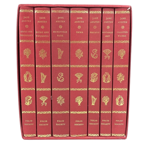 545 - The Folio Society. Sherlock Holmes - Complete Stories, nine books in two cardboard sleeves; Jane Aus... 