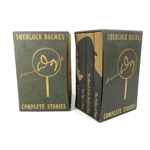 545 - The Folio Society. Sherlock Holmes - Complete Stories, nine books in two cardboard sleeves; Jane Aus... 