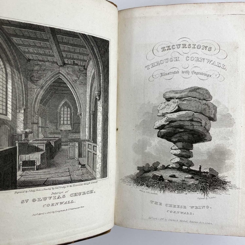 55A - Seven 19th century books on Cornwall. C. TRELAWNY COLLINS. 'Peranzabuloe, The Lost Church Found....,... 