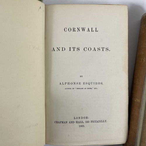 55A - Seven 19th century books on Cornwall. C. TRELAWNY COLLINS. 'Peranzabuloe, The Lost Church Found....,... 