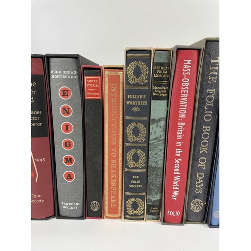 553 - The Folio Society. J. R. R TOLKIEN, The Silmarillion; together with twenty-four other Folio books mo... 