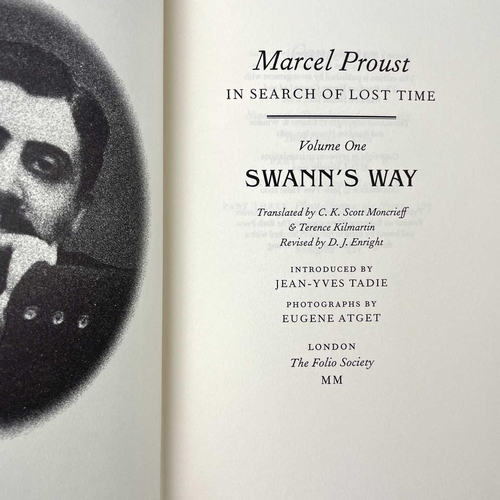 557 - The Folio Society. Marcel Proust, In Search of Lost Time, six books in two cardboard sleeves.