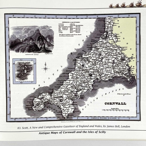 56 - R. C. E. and J. M. E. QUIXLEY. 'Antique Maps of Cornwall and the Isles of Scilly'. The enlarged seco... 