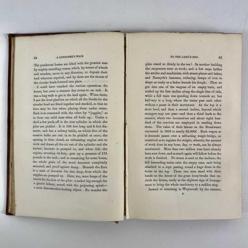 59 - Twenty books on Cornwall. WALTER WHITE. 'A Londoner's Walk to the Land's End: And a Trip to the Scil... 